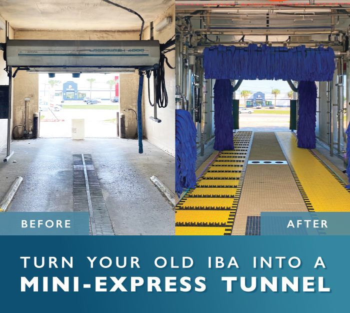 car wash tunnel before and after